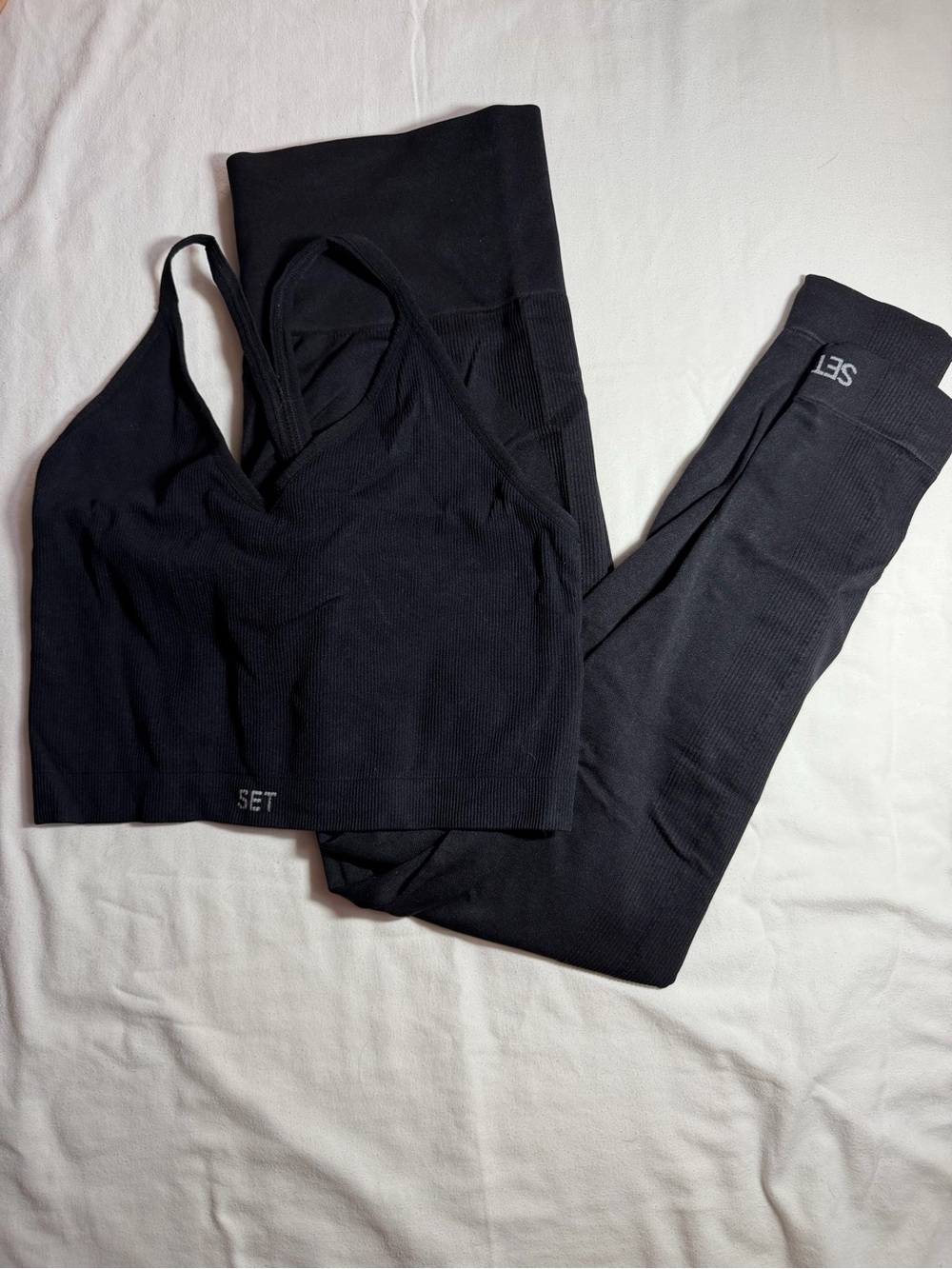 Set Active Sculptflex Black Matching Set